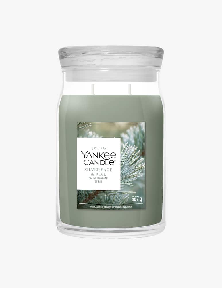 rinascente Yankee Candle Signature Giara Grande Silver Sage & Pine