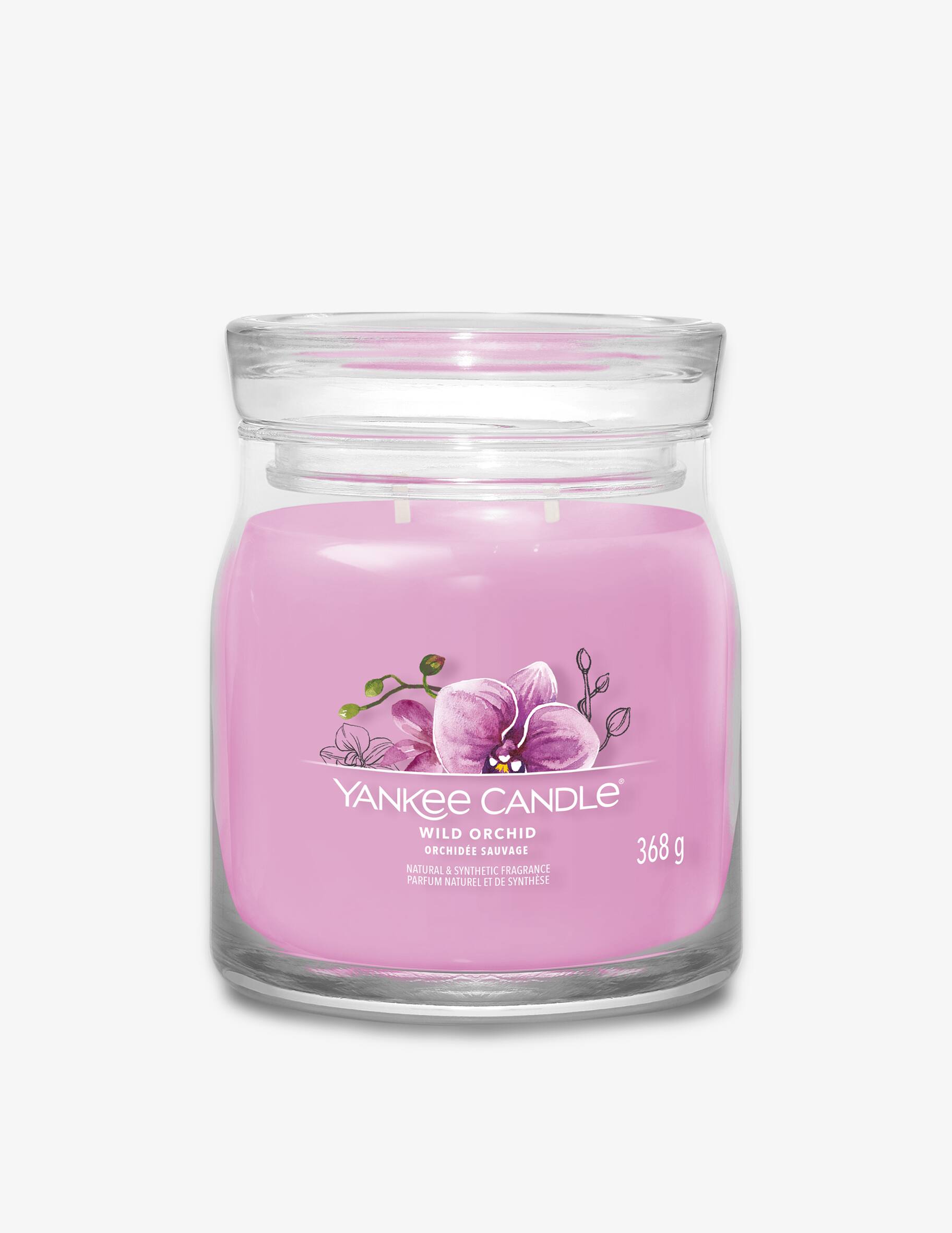 Yankee Candle Vasetto Media Serenity Stone: Note Marine E Floreali Per Un'Atmosfera Calma