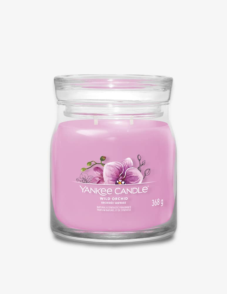 Yankee Candle Giara Medium Signature Wild Orchid - picture 1 Yankee Candle Giara Medium Signature Wild Orchid - picture 1