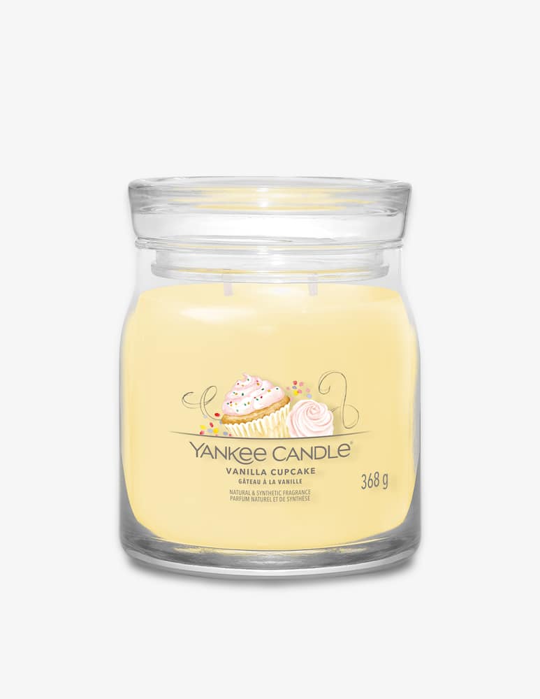 Yankee Candle Giara Medium Signature Vanilla Cupcake - picture 1 Yankee Candle Giara Medium Signature Vanilla Cupcake - picture 1