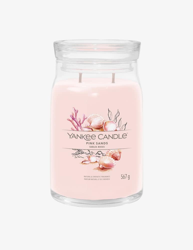 Yankee Candle Giara Large Signature Pink Sands - picture 1 Yankee Candle Giara Large Signature Pink Sands - picture 1