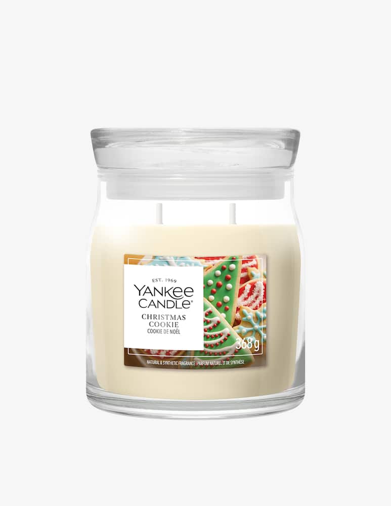 Yankee Candle Signature Medium Jar Christmas Cookie - picture 1 Yankee Candle Signature Medium Jar Christmas Cookie - picture 1