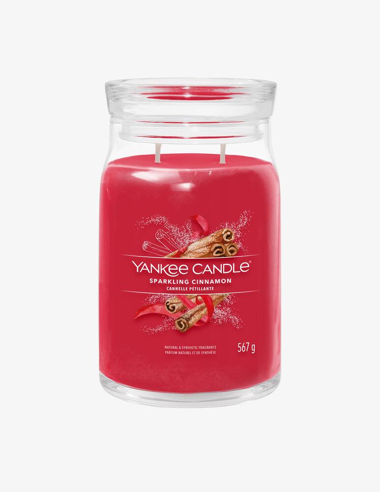 Yankee Candle Signature Giara Grande Sparkling Cinnamon - immagine 1 Yankee Candle Signature Giara Grande Sparkling Cinnamon - immagine 1