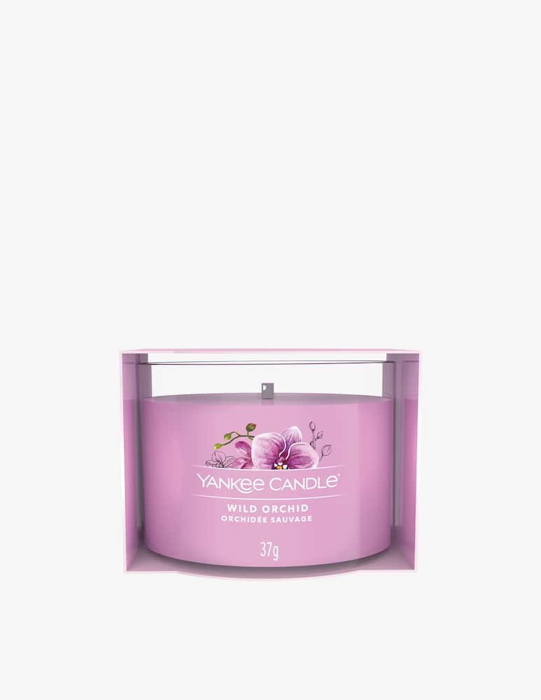 rinascente Yankee Candle Candela Votive In Vetro Singola Wild Orchid