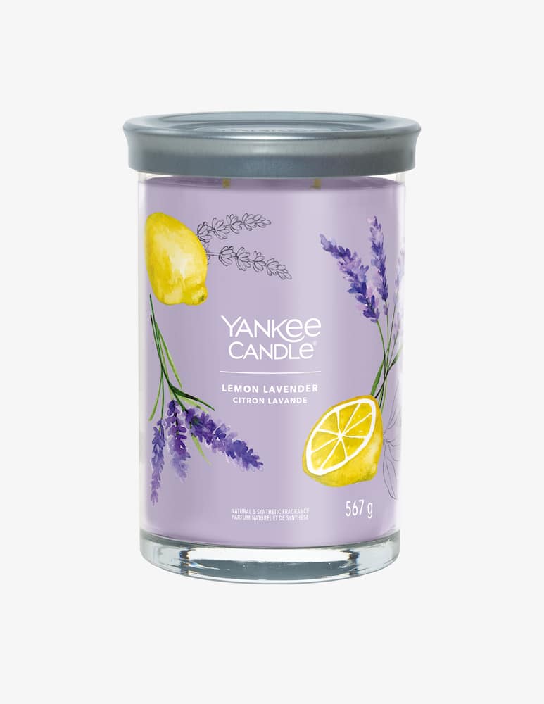 Yankee Candle Tumbler Grande Signature Lemon Lavender - immagine 1 Yankee Candle Tumbler Grande Signature Lemon Lavender - immagine 1