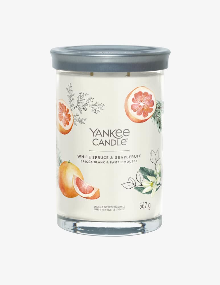rinascente Yankee Candle Signature Tumbler Grande White Spruce & Grapefruit