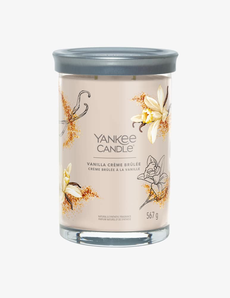 Yankee Candle Tumbler Grande Signature Vanilla Creme Brulee - immagine 1 Yankee Candle Tumbler Grande Signature Vanilla Creme Brulee - immagine 1
