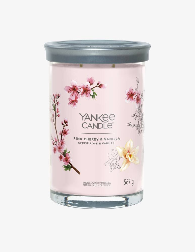 Yankee Candle Tumbler Grande Signature Pink Cherry & Vanilla - immagine 1 Yankee Candle Tumbler Grande Signature Pink Cherry & Vanilla - immagine 1