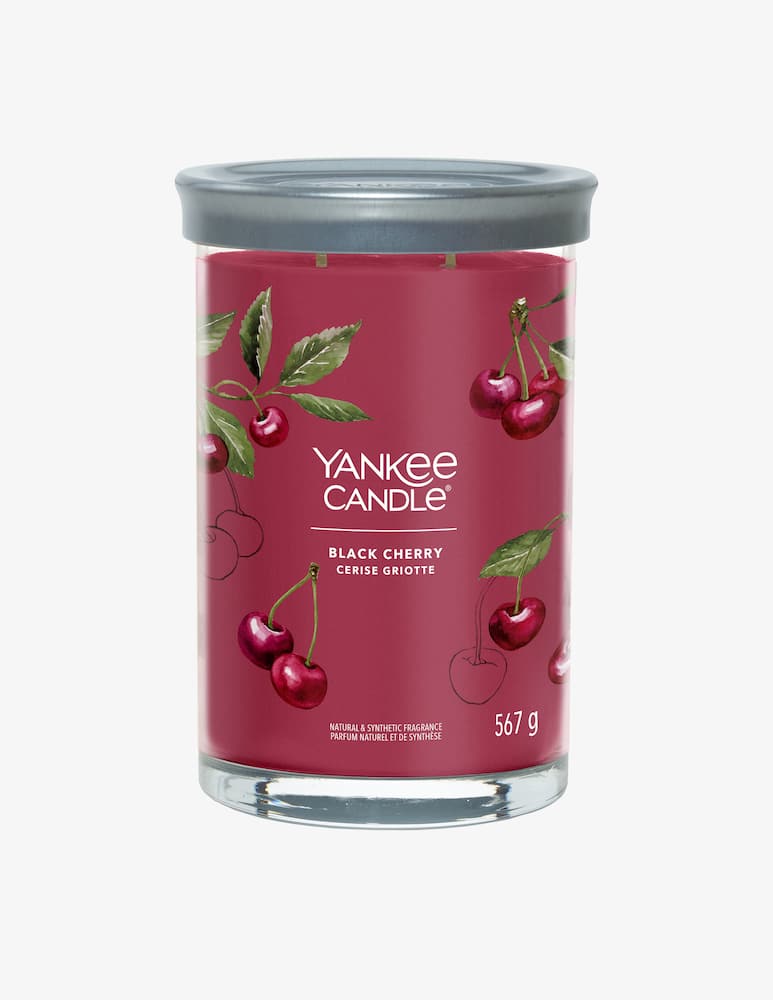 Yankee Candle Tumbler Grande Signature Black Cherry - immagine 1