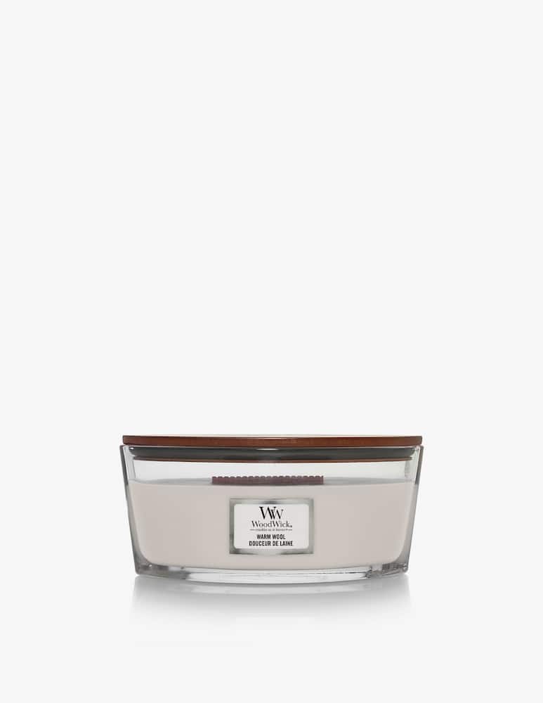 Woodwick Core Candela Ellipse Warm Wool - immagine 1 Woodwick Core Candela Ellipse Warm Wool - immagine 1