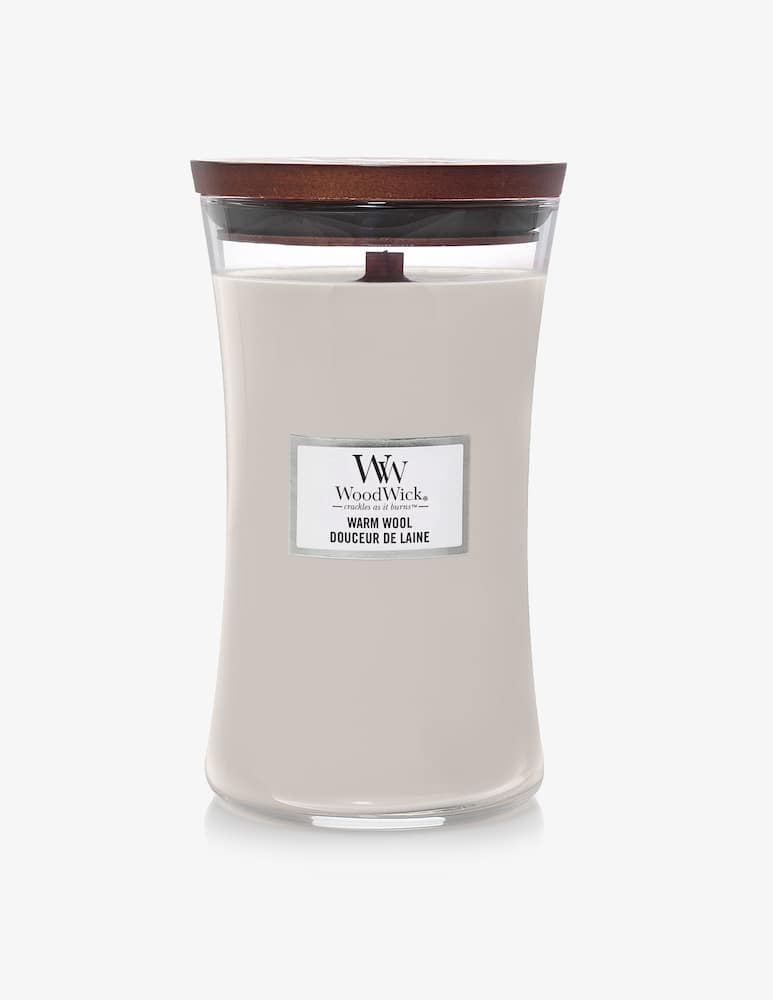 rinascente Woodwick Core Candela Grande Warm Wool