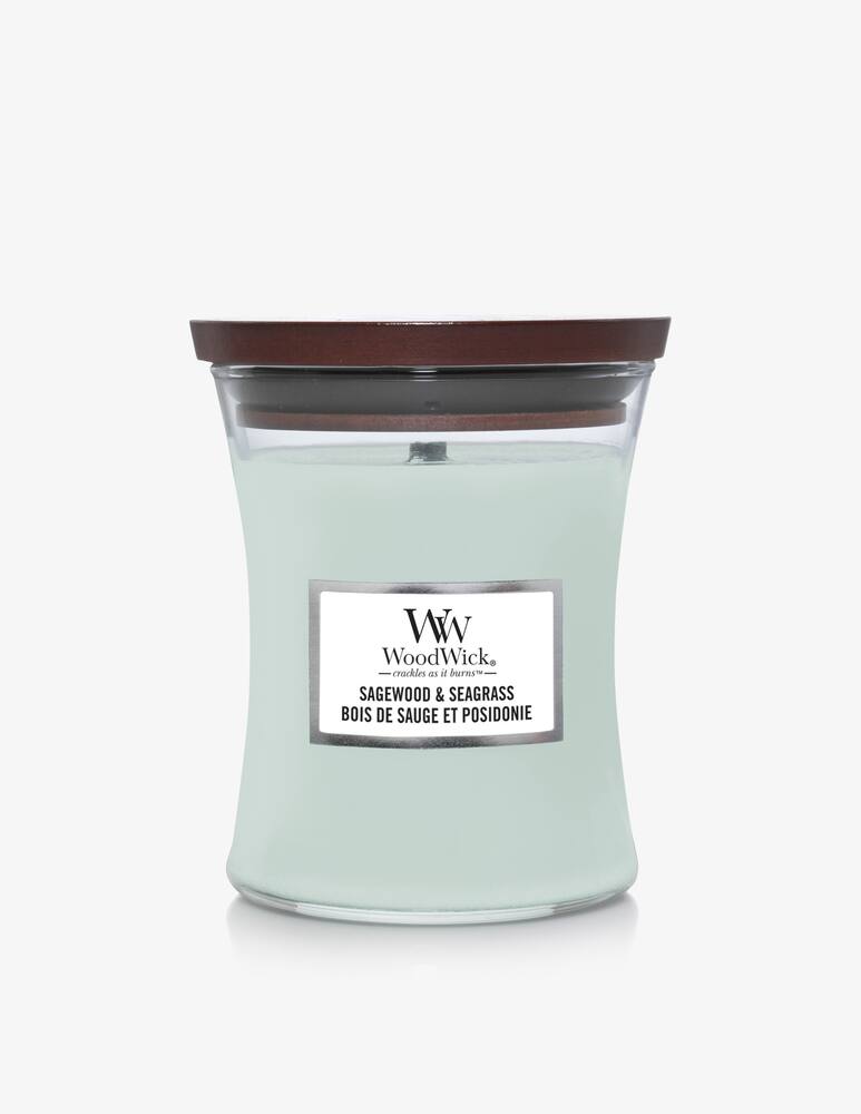 Woodwick Core Candle Medium Sagewood and Seagrass - picture 1 Woodwick Core Candle Medium Sagewood and Seagrass - picture 1