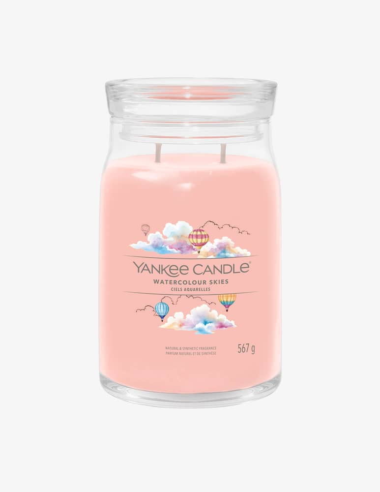 Yankee Candle Giara Grande Signature Watercolour Skies - immagine 1 Yankee Candle Giara Grande Signature Watercolour Skies - immagine 1