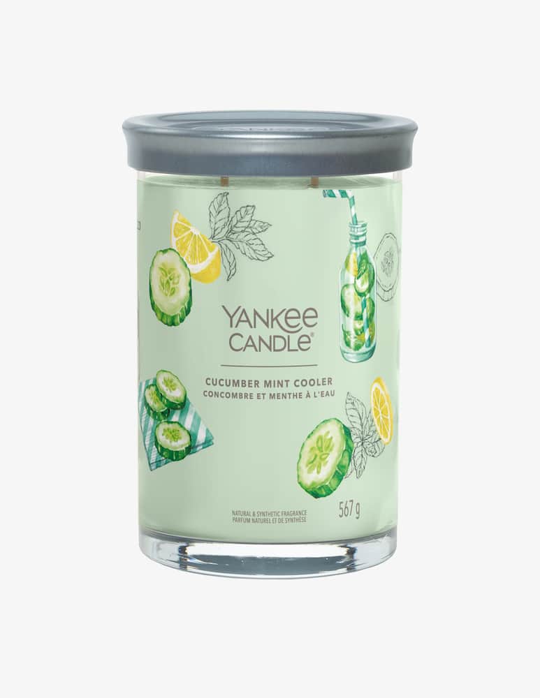 Yankee Candle Tumbler Grande Signature Cucumber Mint Cooler - immagine 1 Yankee Candle Tumbler Grande Signature Cucumber Mint Cooler - immagine 1