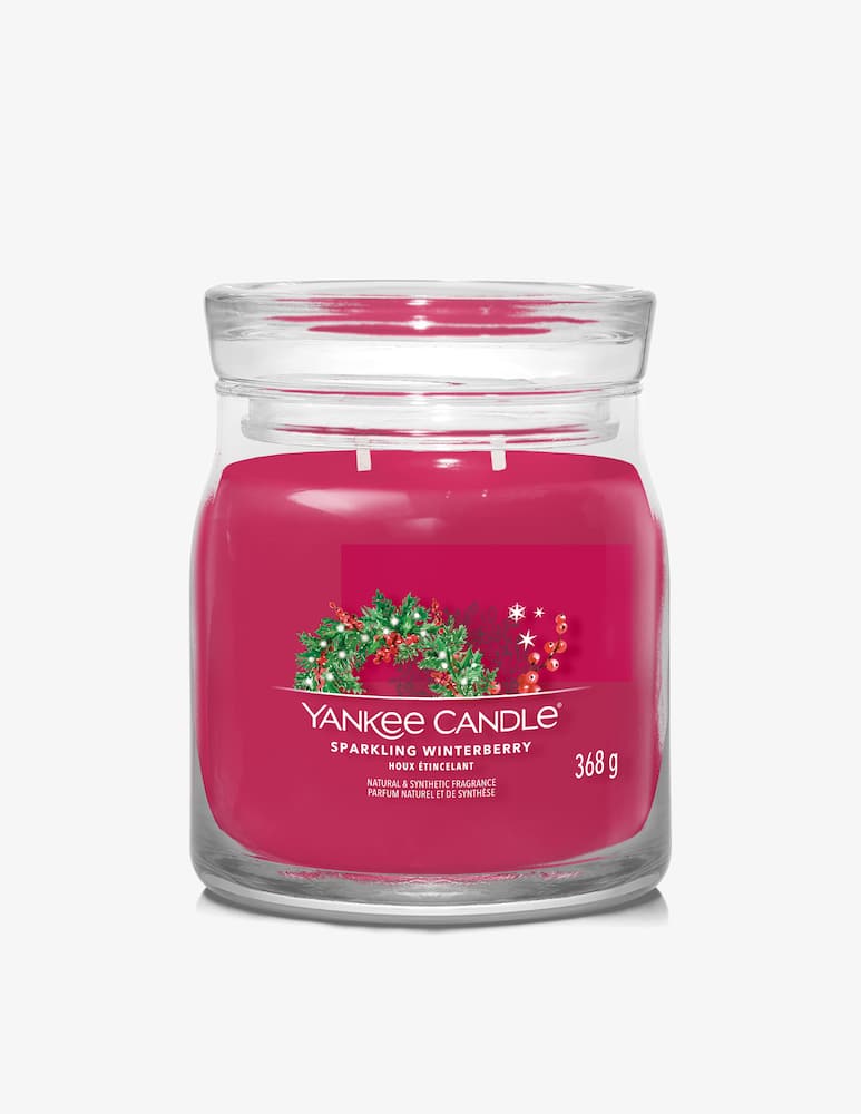 rinascente Yankee Candle Signature Giara Media Sparkling Winterberry
