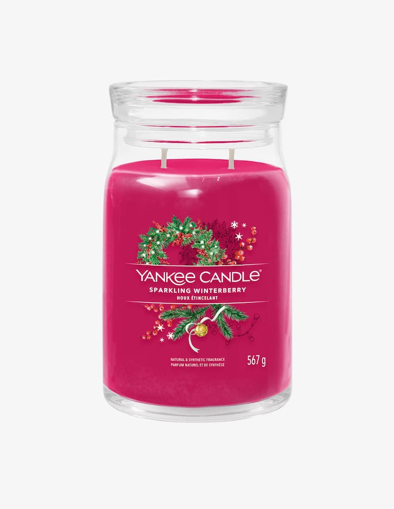 rinascente Yankee Candle Signature Giara Grande Sparkling Winterberry