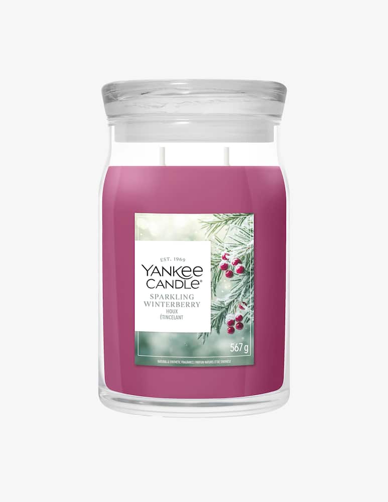 Yankee Candle Signature Large Jar Sparkling Winterberry - picture 1 Yankee Candle Signature Large Jar Sparkling Winterberry - picture 1