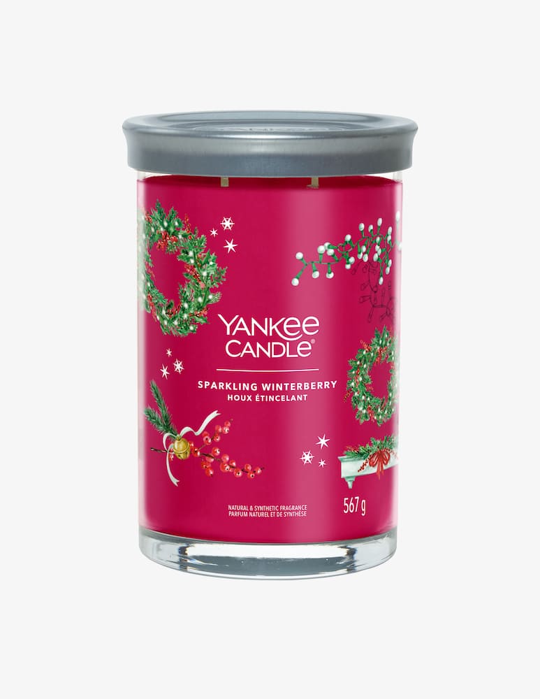 rinascente Yankee Candle Signature Tumbler Grande Sparkling Winterberry