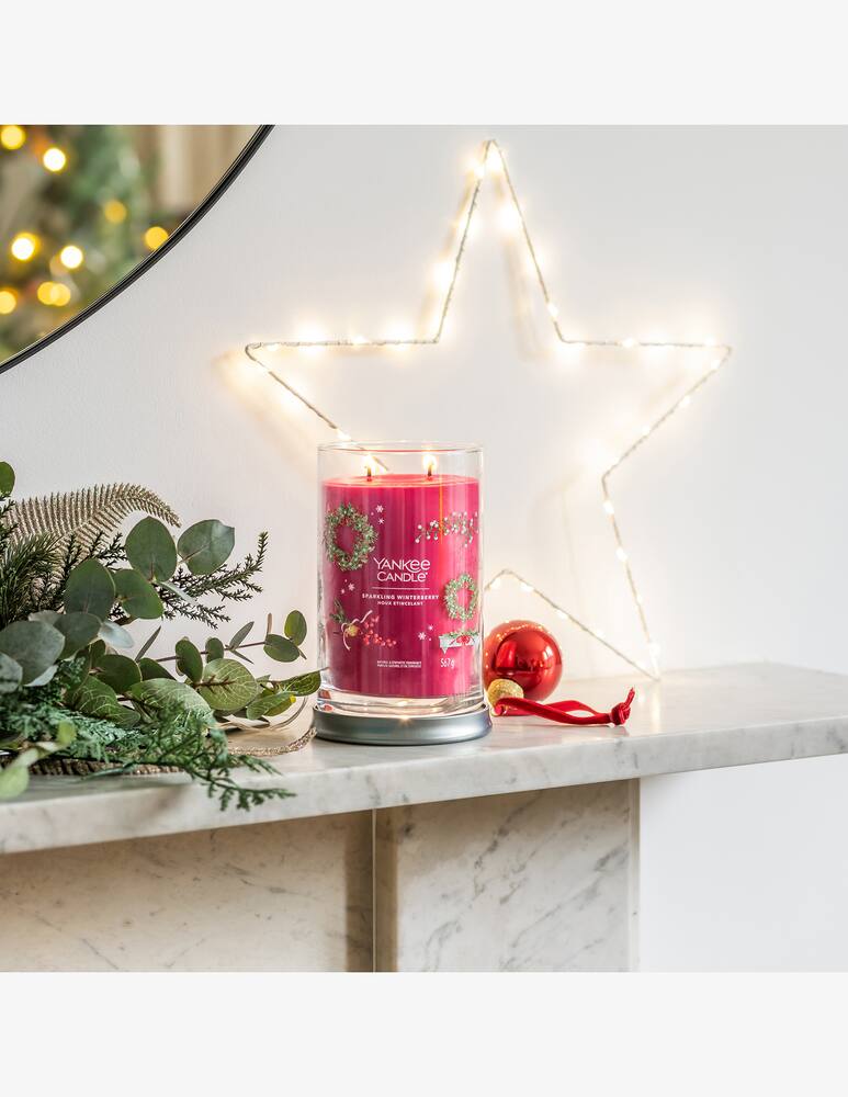 rinascente Yankee Candle Signature Tumbler Grande Sparkling Winterberry