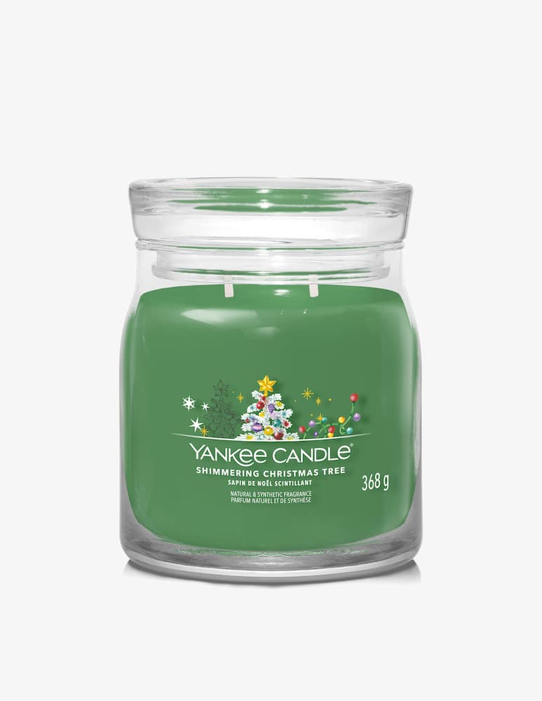 rinascente Yankee Candle Signature Giara Media Shimmering Christmas Tree