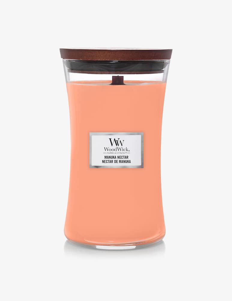 Woodwick Large Candle Hourglass Manuka Nectar - picture 1