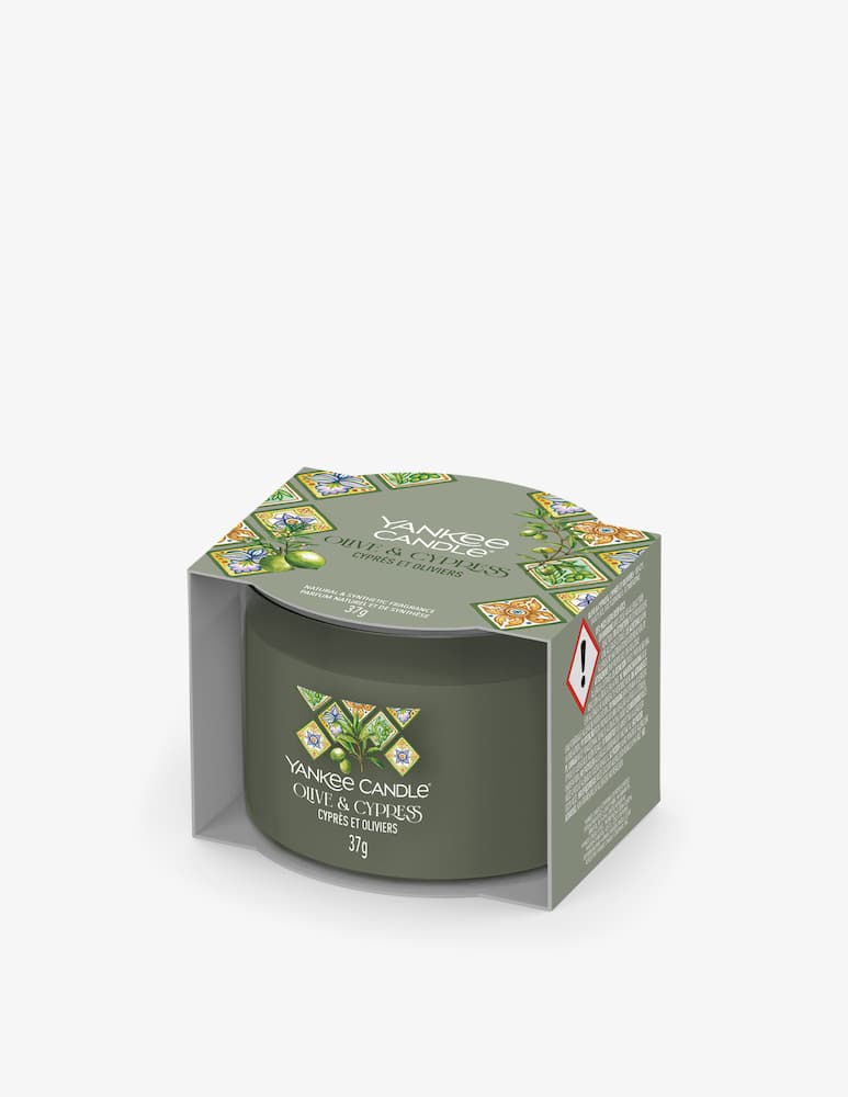 Yankee Candle Votive Candle Olive & Cypress Single Glass - picture 1 Yankee Candle Votive Candle Olive & Cypress Single Glass - picture 1