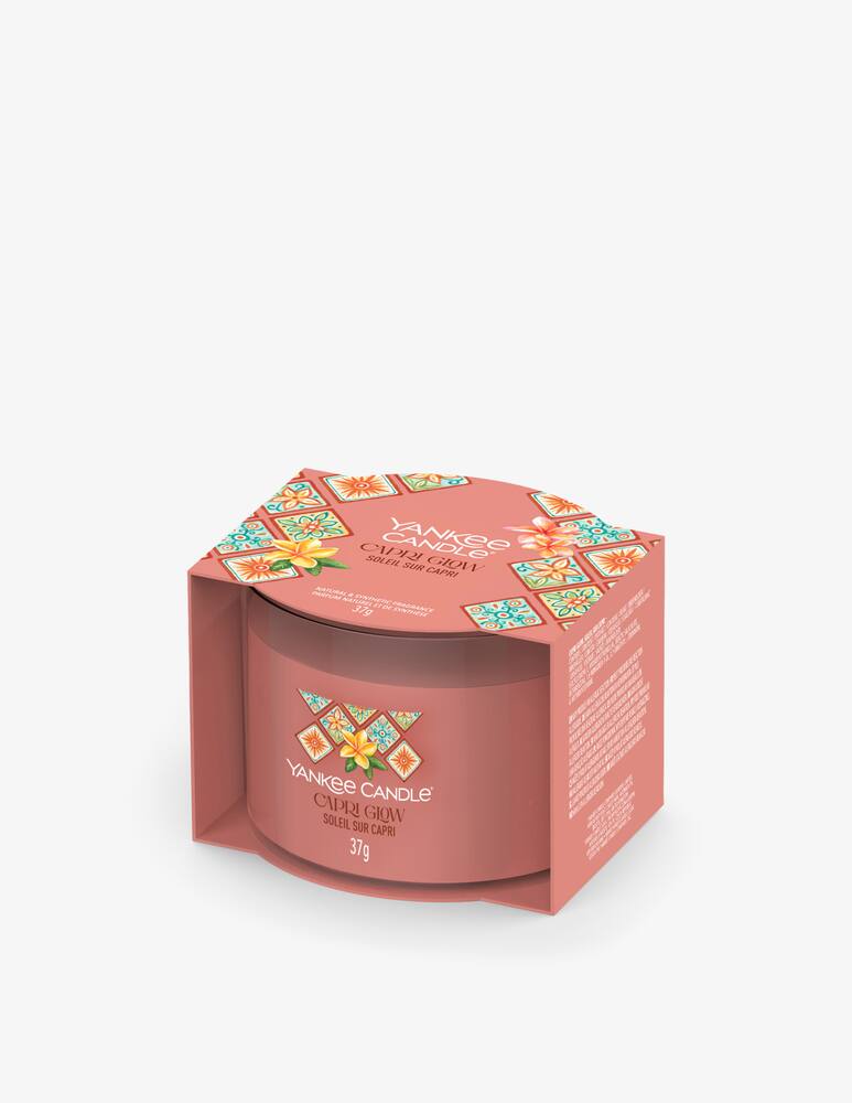 rinascente Yankee Candle Single Votive Glass Candle Capri Glow