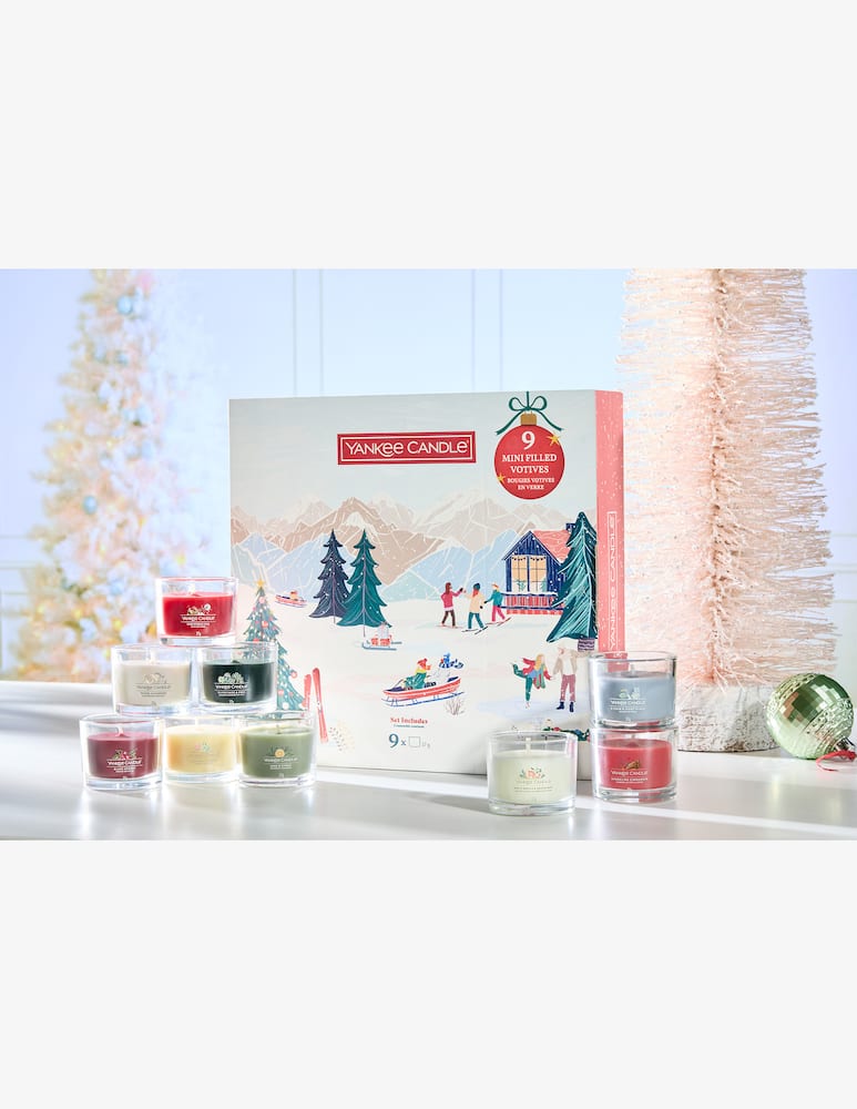 rinascente Yankee Candle Book Gift Box 9 Votive Candles