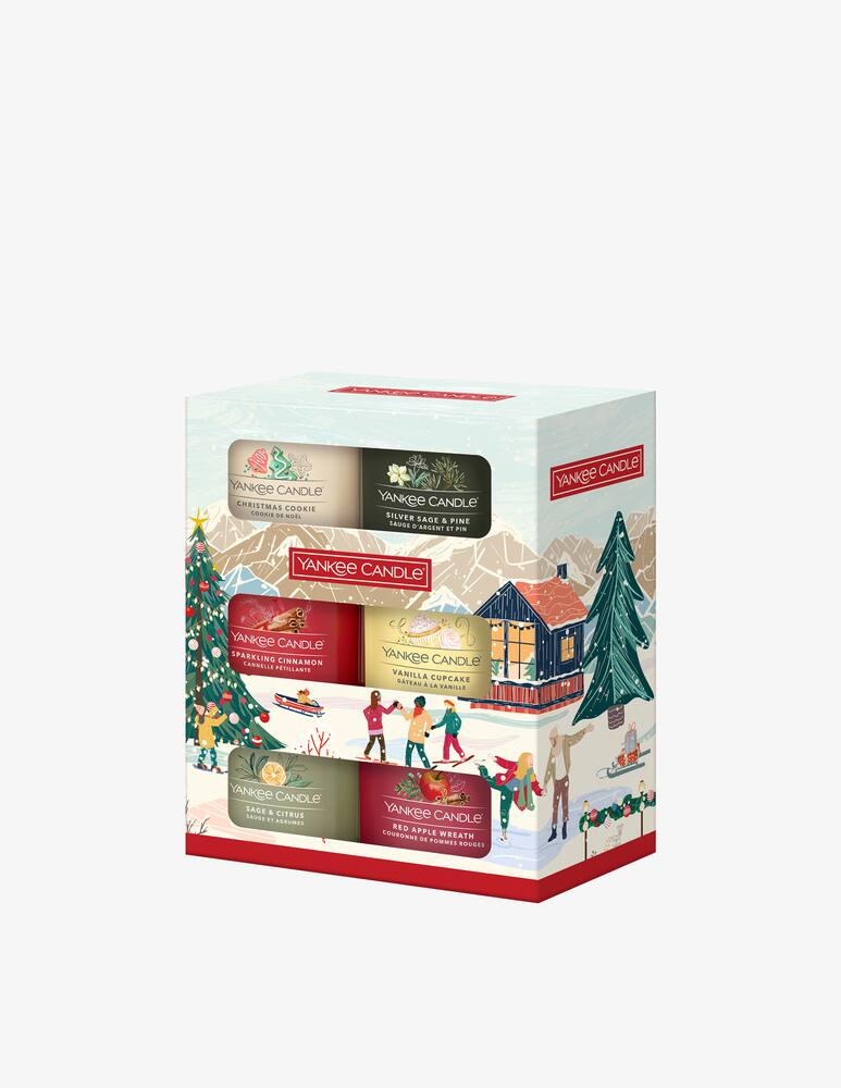 rinascente Yankee Candle Gift Box of 6 Glass Votive Candles