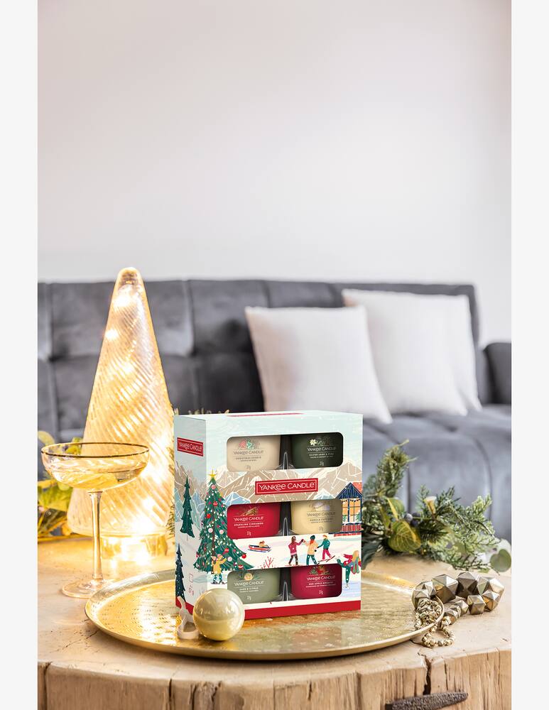 rinascente Yankee Candle Gift Box of 6 Glass Votive Candles