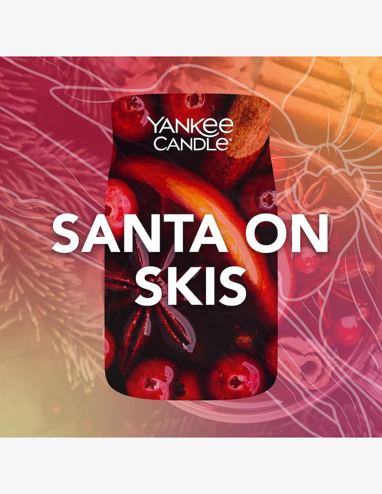 rinascente Yankee Candle Signature Giara Grande Santa On Skis