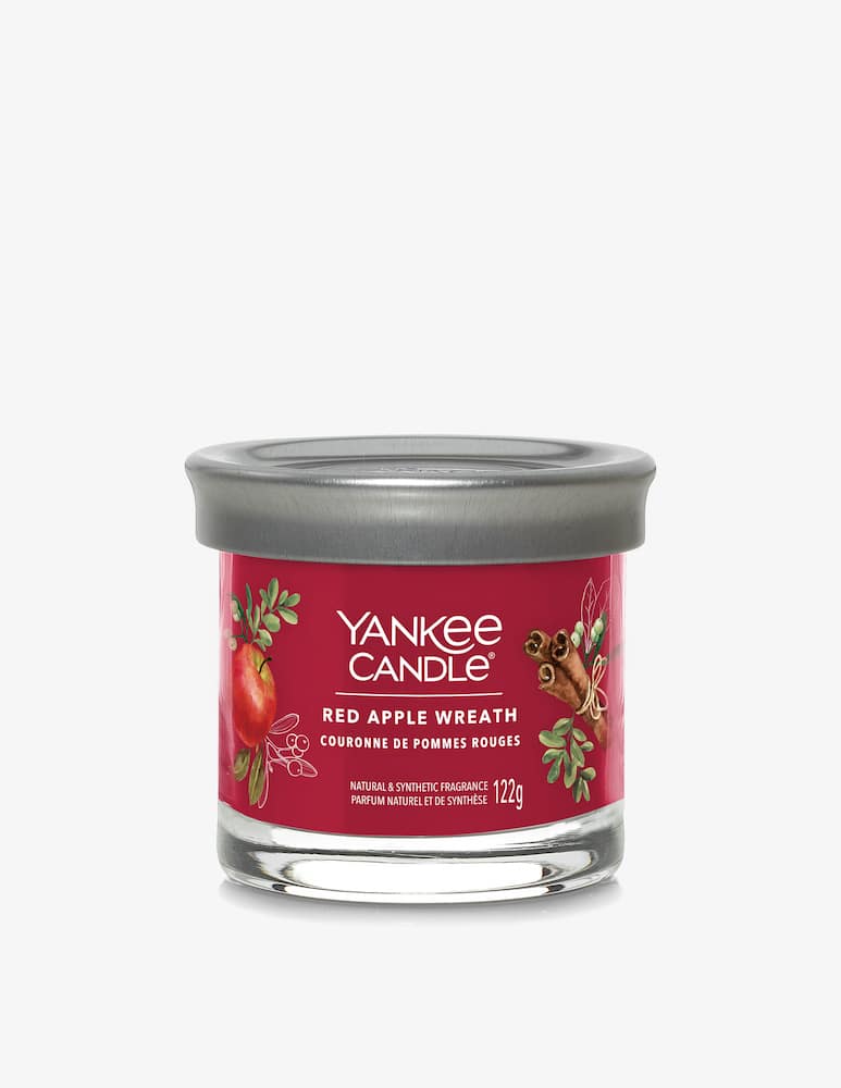 rinascente Yankee Candle Signature Tumbler Small Red Apple Wreath