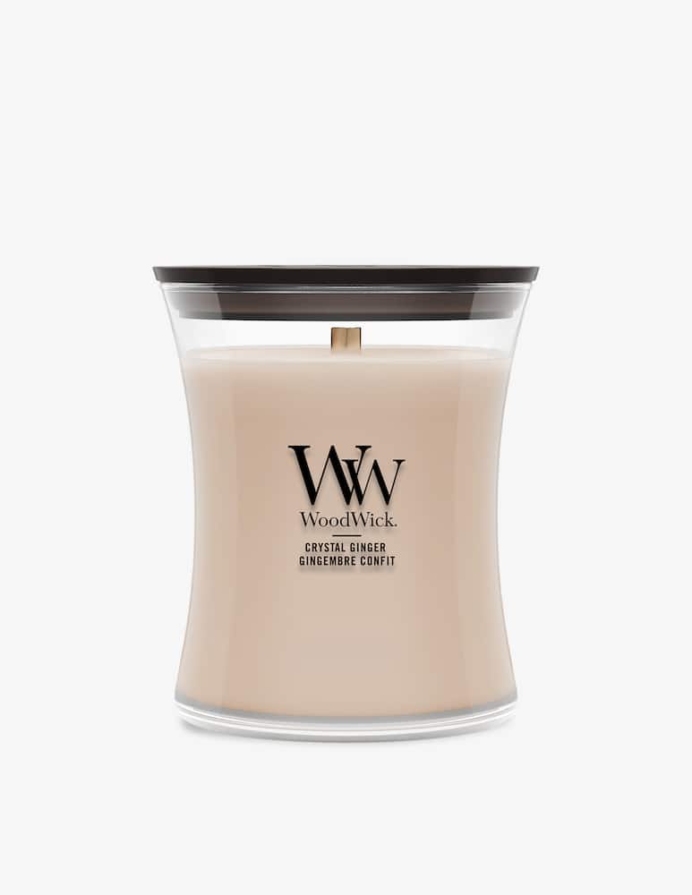 Woodwick Candela Media Crystal Ginger - immagine 1 Woodwick Candela Media Crystal Ginger - immagine 1