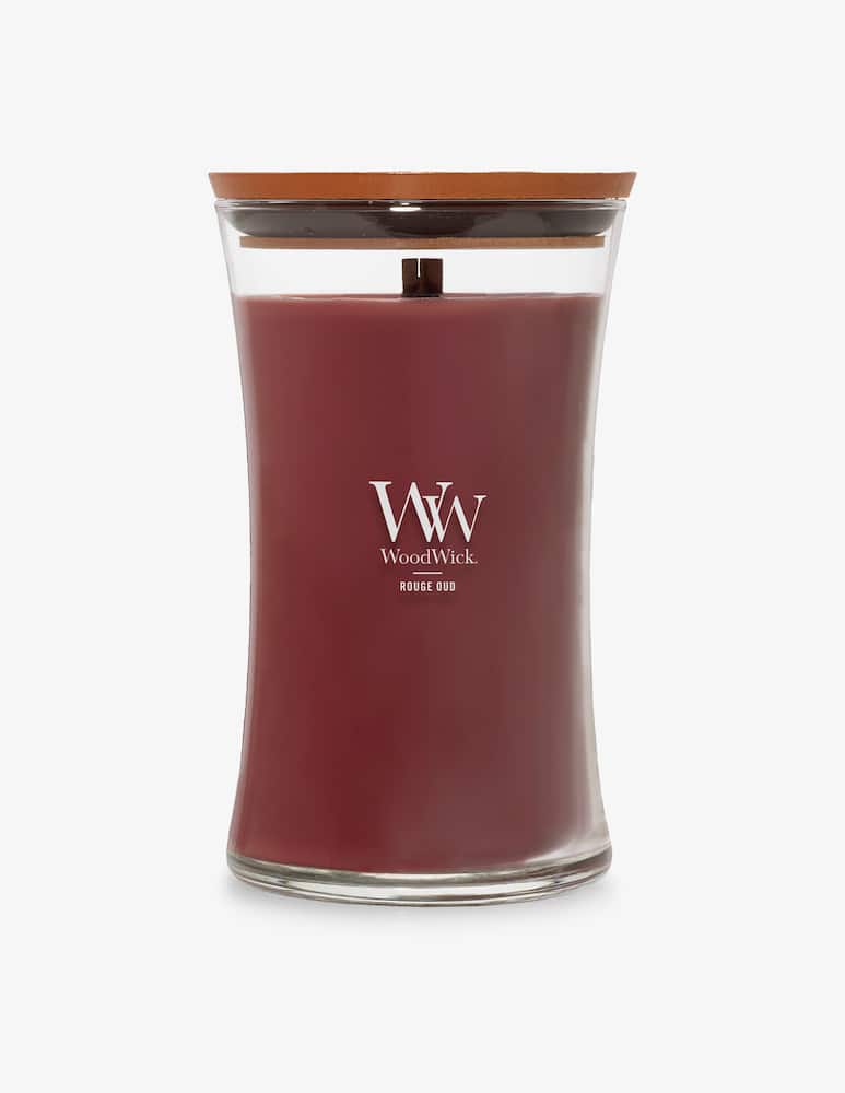 rinascente Woodwick Candela Grande Rouge Oud