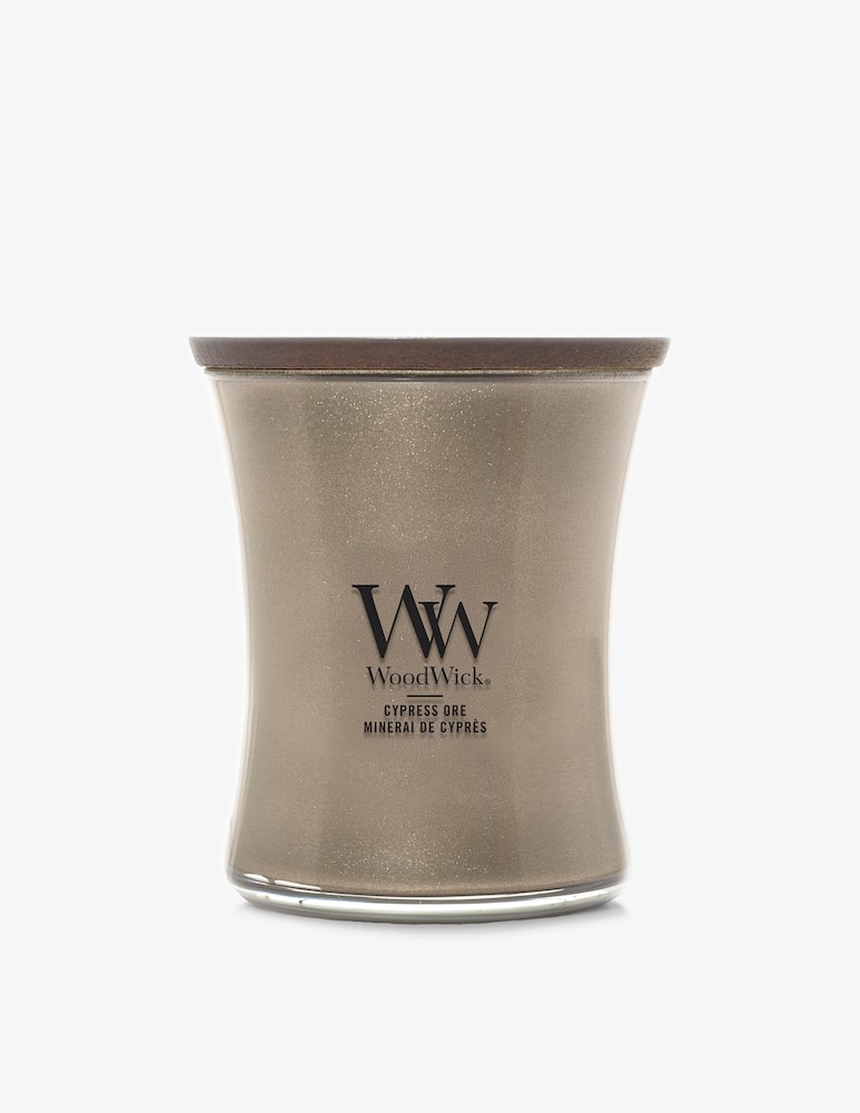 Woodwick Medium Hourglass Cypress Ore Candle - picture 1 Woodwick Medium Hourglass Cypress Ore Candle - picture 1