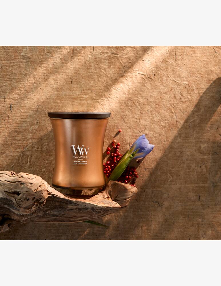 Woodwick Medium Hourglass Volcanic Orris Candle - picture 2 Woodwick Medium Hourglass Volcanic Orris Candle - picture 2