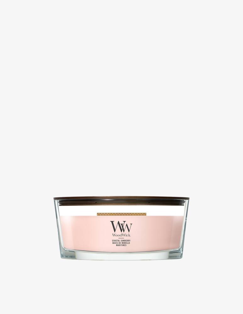 rinascente Woodwick Ellipse Candle Coastal Sunberry