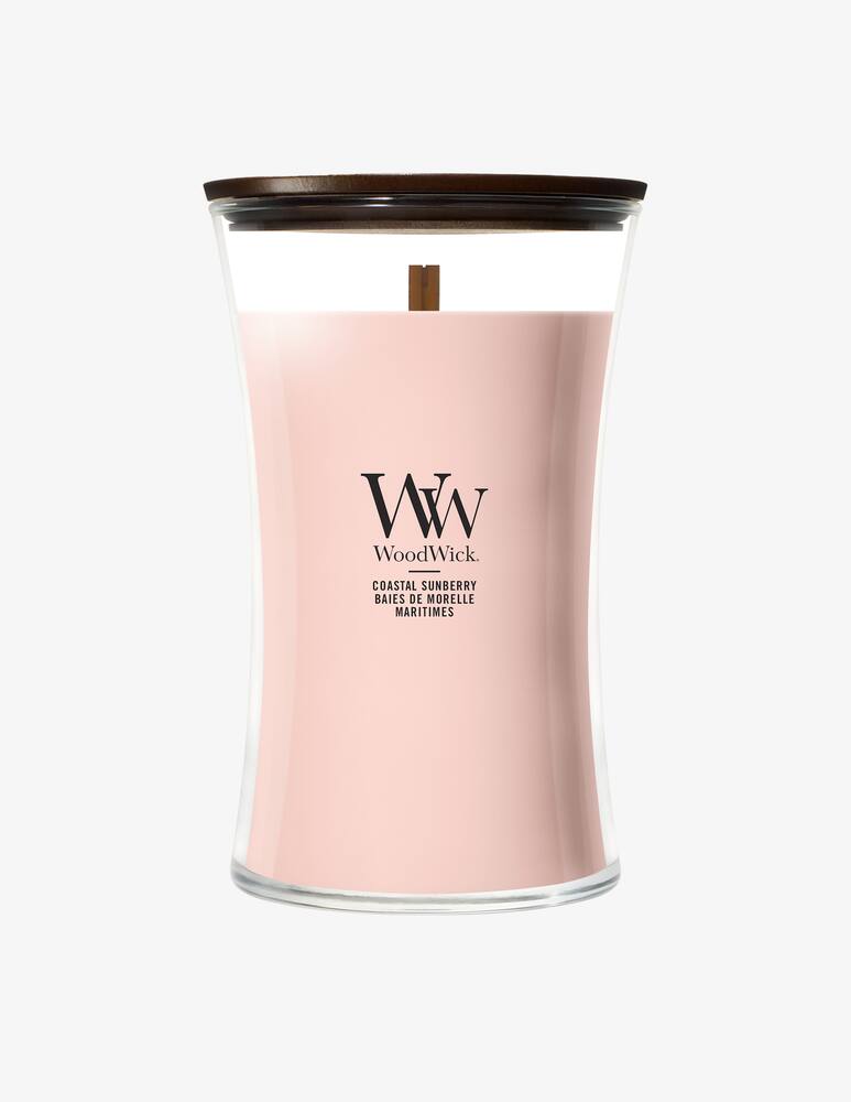 Woodwick Large Candle Coastal Sunberry - picture 1 Woodwick Large Candle Coastal Sunberry - picture 1