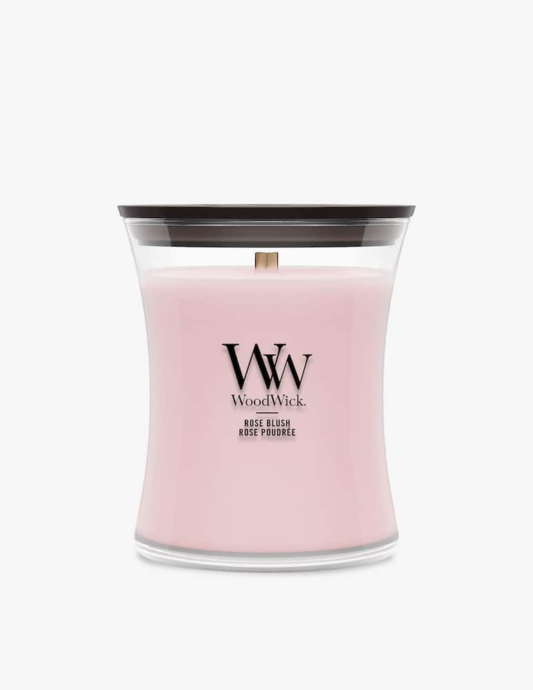 Woodwick Medium Candle Rose Blush - picture 1 Woodwick Medium Candle Rose Blush - picture 1