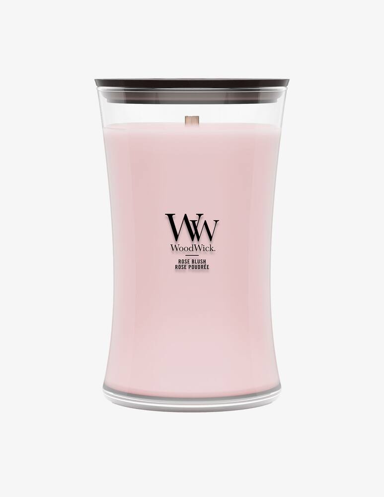 Woodwick Large Candle Rose Blush - picture 1 Woodwick Large Candle Rose Blush - picture 1