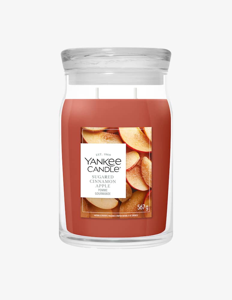 Yankee Candle Core Signature Large Jar Sugared Cinnamon Apple - picture 1 Yankee Candle Core Signature Large Jar Sugared Cinnamon Apple - picture 1