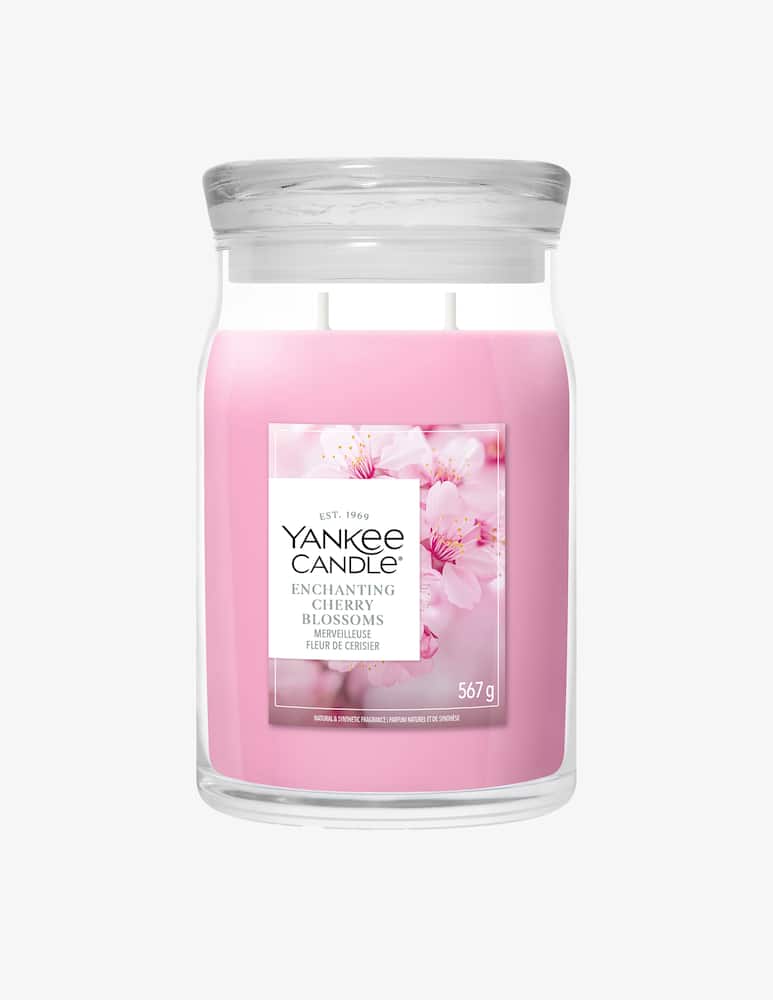 Yankee Candle Signature Large Jar Enchanting Cherry Blossoms - picture 1 Yankee Candle Signature Large Jar Enchanting Cherry Blossoms - picture 1