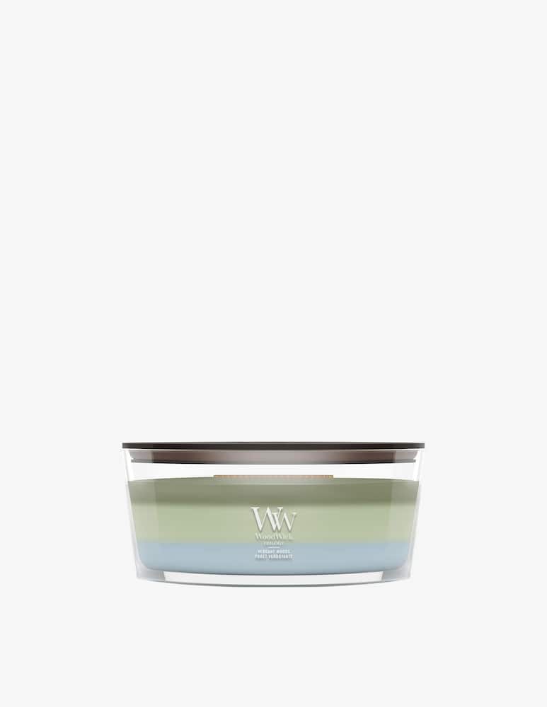Woodwick Trilogy Ellipse Candle Verdant Woods - picture 1 Woodwick Trilogy Ellipse Candle Verdant Woods - picture 1