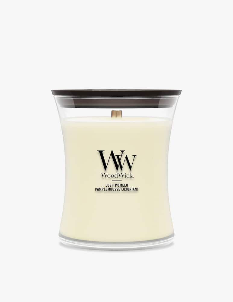 Woodwick Medium Candle Lush Pomelo - picture 1 Woodwick Medium Candle Lush Pomelo - picture 1