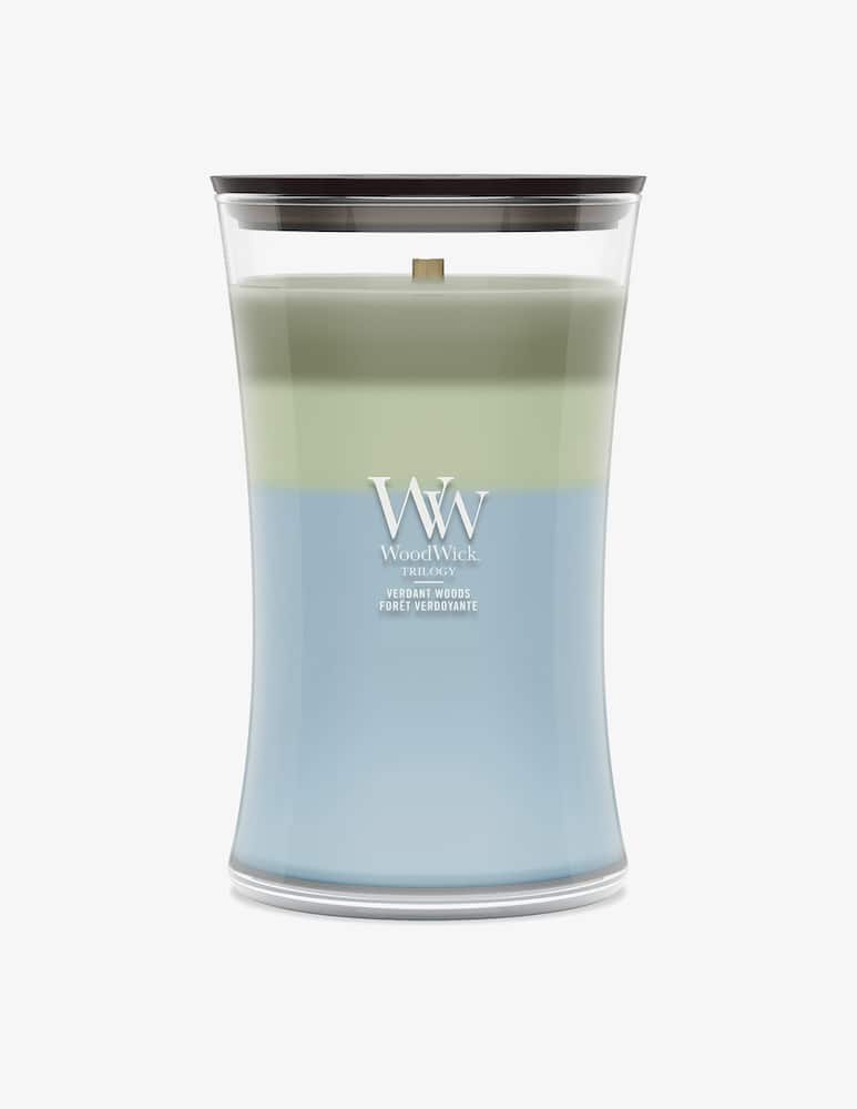 Woodwick Trilogy Large Candle Verdant Woods - picture 1 Woodwick Trilogy Large Candle Verdant Woods - picture 1