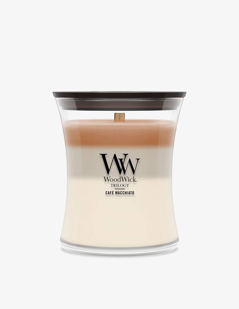 rinascente Woodwick Trilogy Medium Candle Cafe Macchiato