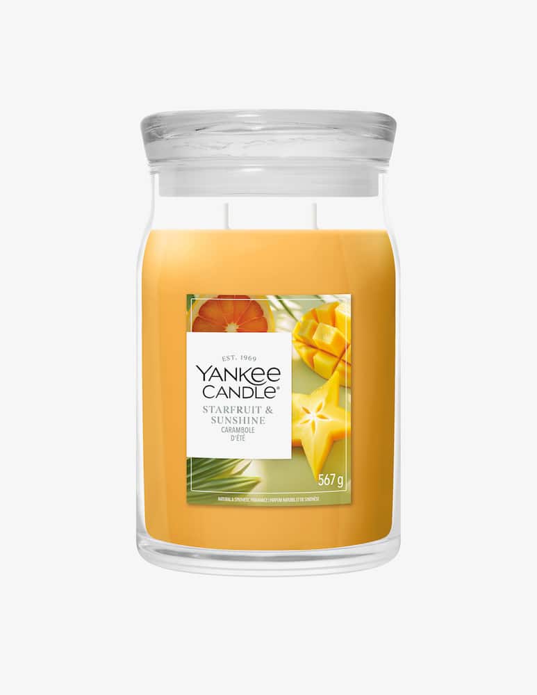 Yankee Candle Signature Giara Grande Starfruit & Sunshine - immagine 1 Yankee Candle Signature Giara Grande Starfruit & Sunshine - immagine 1