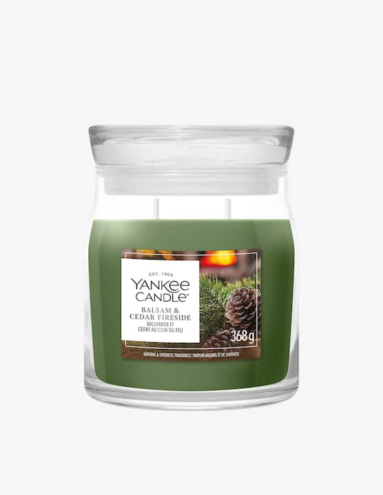 Yankee Candle - Signature Giara Media Balsam & Cedar Fireside - €29,90