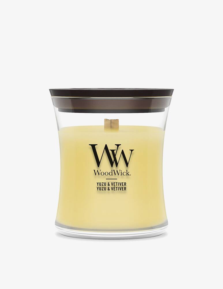 rinascente Woodwick Small Candle Yuzu & Vetiver