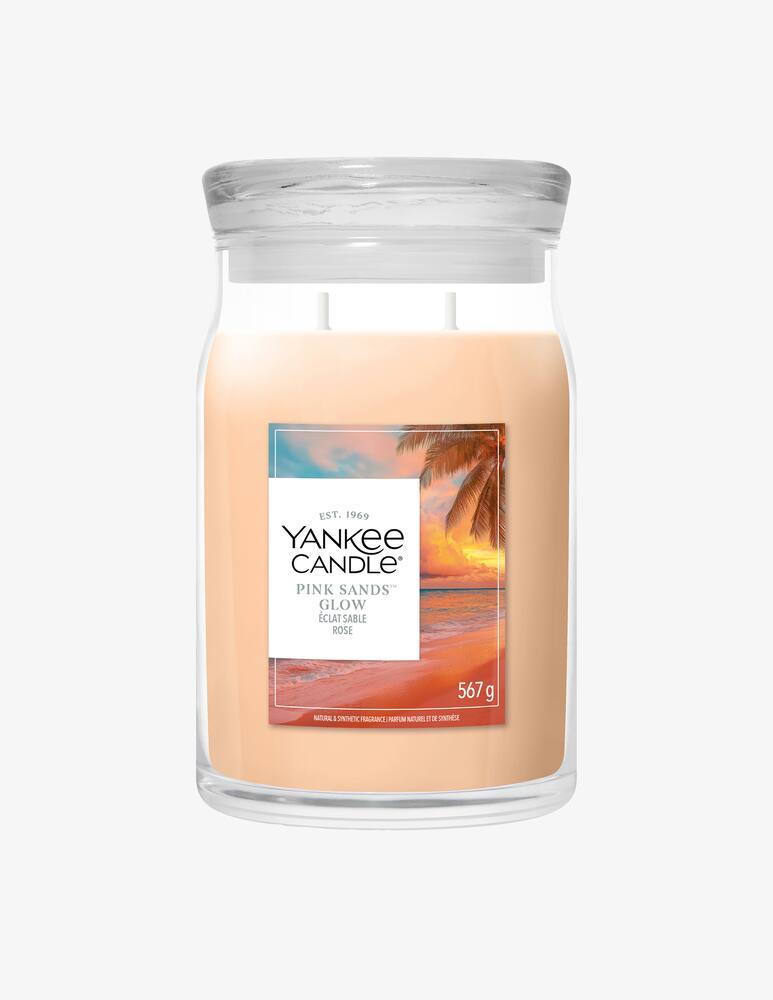rinascente Yankee Candle Signature Giara Grande Pink Sands Glow